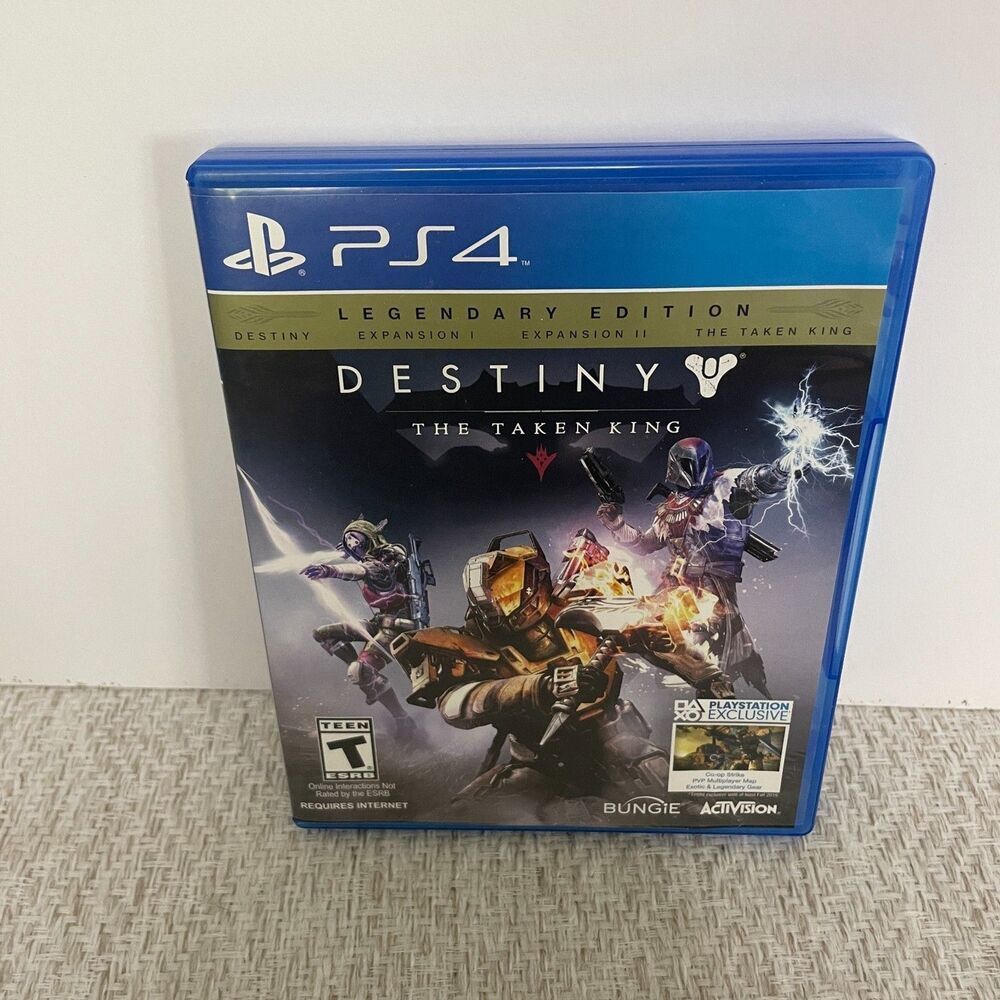 Destiny The Taken King Video Game for Sony Playstation 4 Legendary Edition